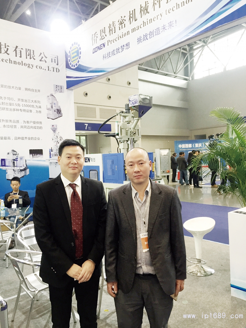 僑恩總經理胥彪(右)