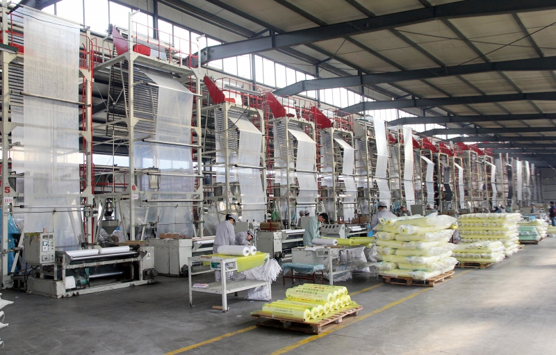 清田塑工的吹膜設備