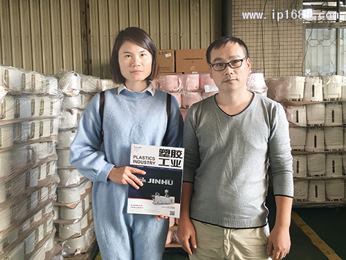 廣東順德泉海實業有限公司廠長周小軍(右)