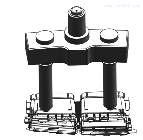 圖 4　澆注系統設計