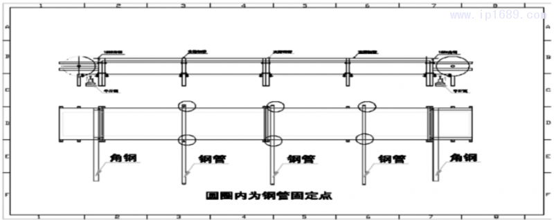 圖 2&emsp; 鋼帶套裝檢修示意圖