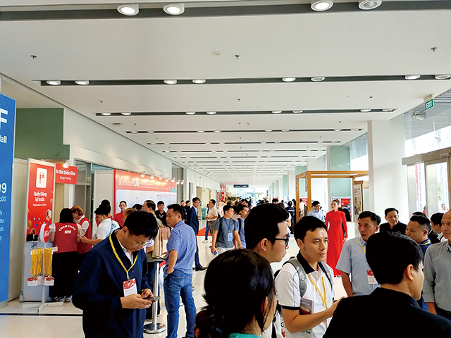 現(xiàn)場匯聚來自全球20個(gè)國家的650余家優(yōu)質(zhì)展商